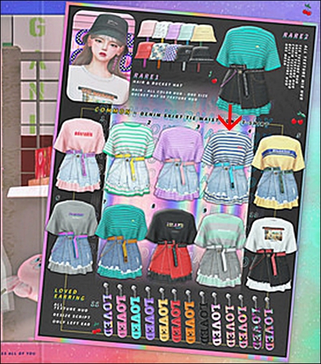 AMITOMO - Rainbow Rhapsody GACHA - S - 4