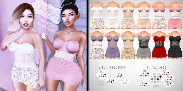 ChicModa // Grace Dress // ALL PACK (Add Me)