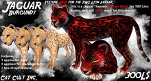 Cat Cult Inc. Jaguar Burgundy (BOXED)