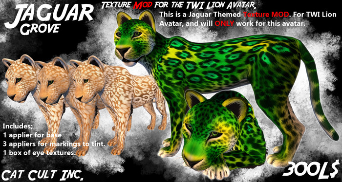 Cat Cult Inc. Jaguar Grove (BOXED)