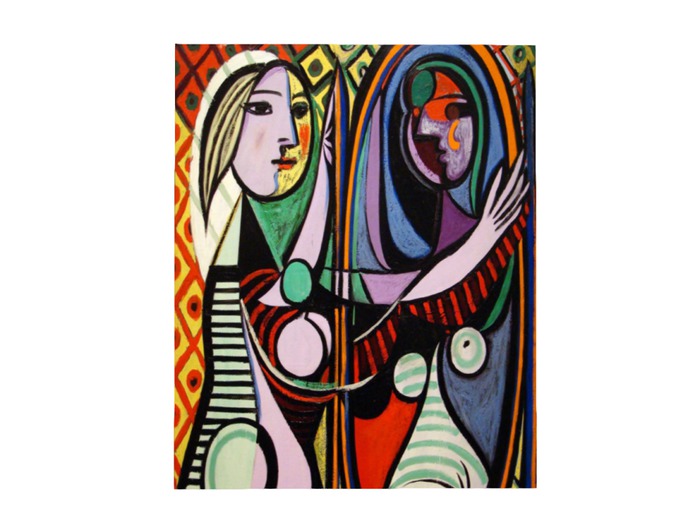 Picasso Girl Before A Mirror Art