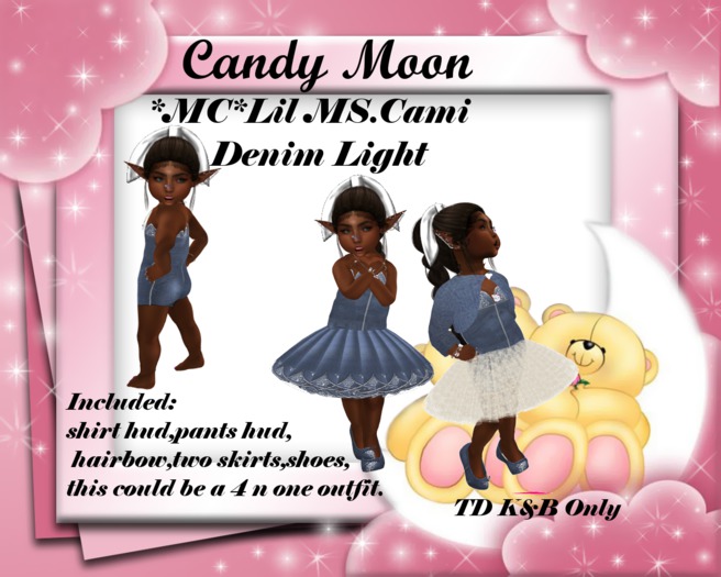 *MC*Lil MS Cami  Denim Light