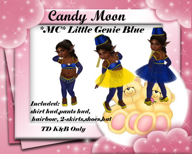 *MC*Little Genie Blue