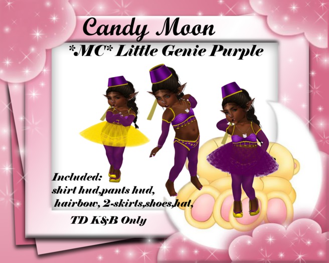 *MC*Little Genie Purple