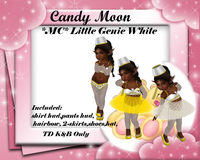 *MC*Little Genie White