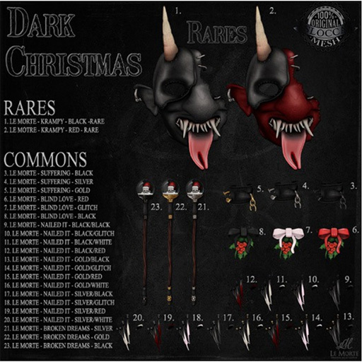 Le Morte - Suffering - Black