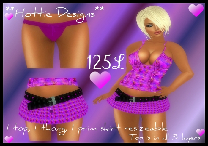 **Hottie Designs** Purple Outfit