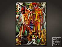 MUSIC LIFE Expressionist Art | Mesh Wall Canvas Panel