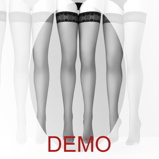 Maddict Kat Lace Stocking Demo