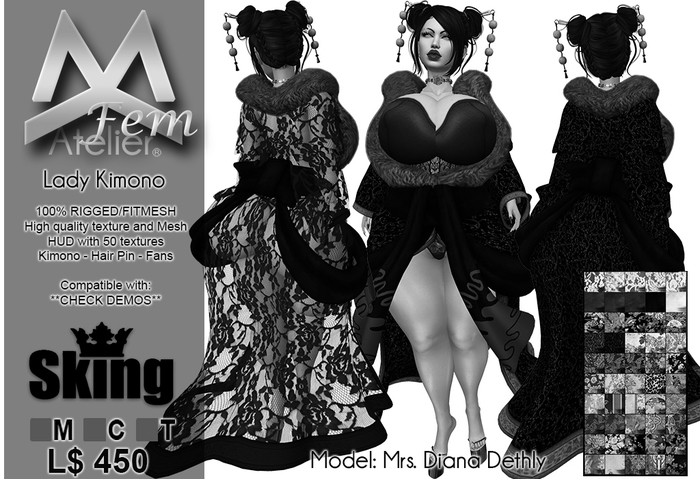 <MK.fem> Lady Kimono DEMOS