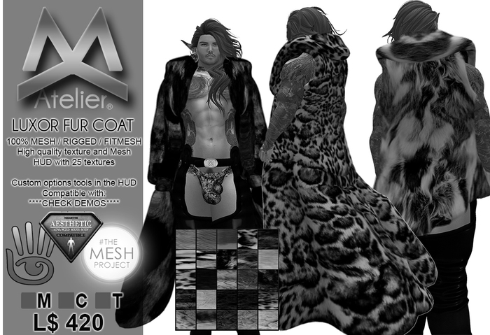 <MK> Luxor Fur Coat DEMOS