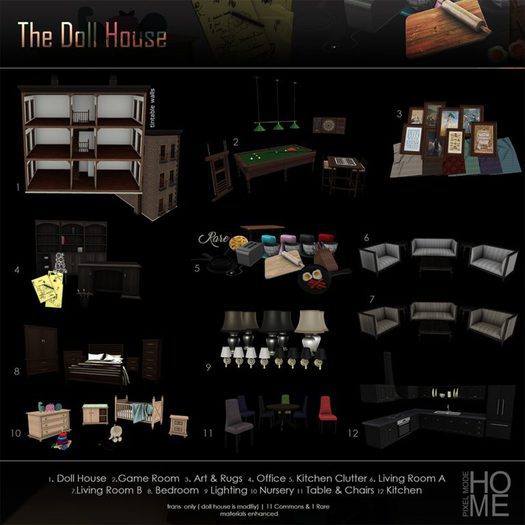 [PM]Pixel Mode - The Doll House - Living Room B