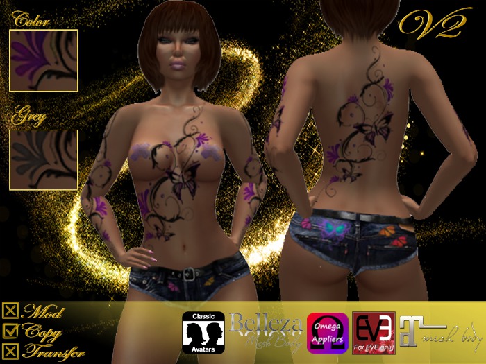 ~✯SD✯~ F007 Tattoo [V2]