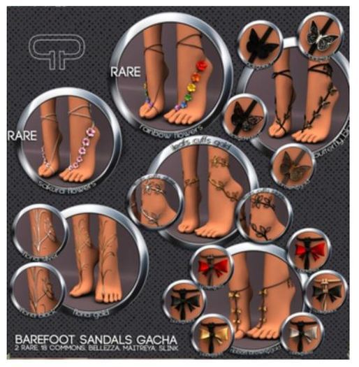 Pure Poison - Ribbon Straps - Slink - Black & Nude