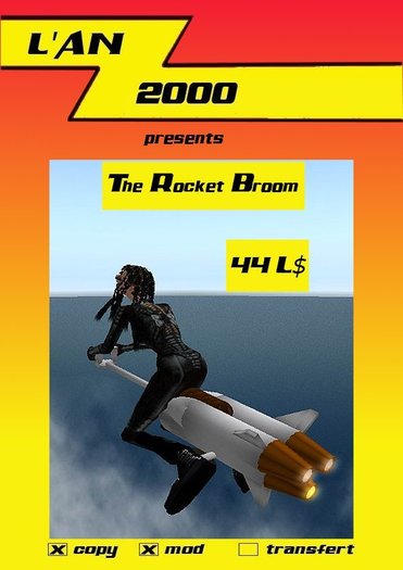 The Rocket Broom V1