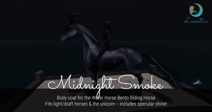 Lunistice: Midnight Smoke - Water Horse Body Coat