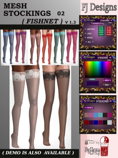 FJD - Mesh Stockings 02 - FISHNET_v1.3