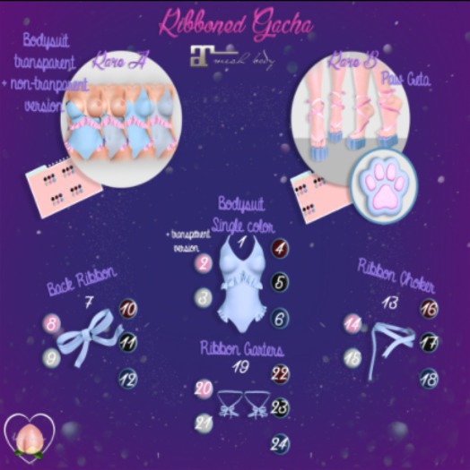 K{<3}P -#4 Ribboned Bodysuit