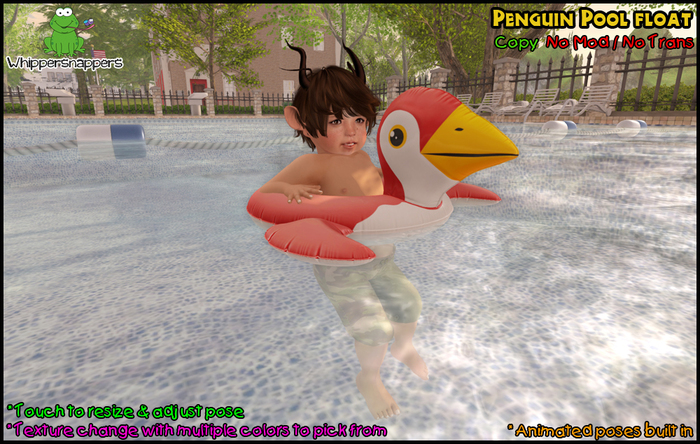! Whippersnappers ! - Penguin pool float