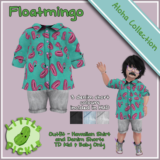 Little Pickle - Aloha Collection - Floatmingo - TD Kid & Baby
