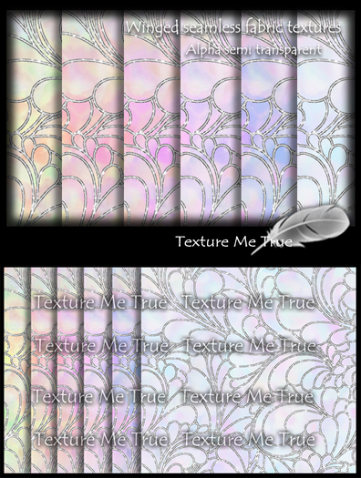 TMT Winged seamless fabric textures