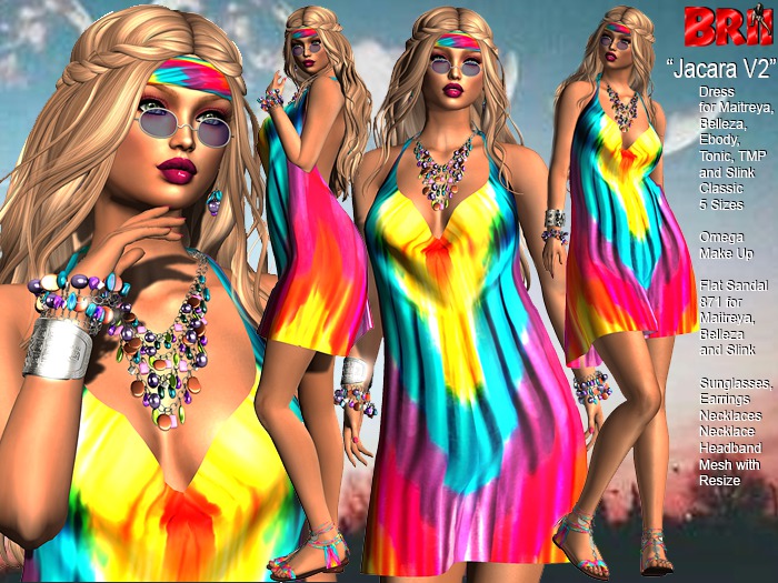 **JACARA V2 HIPPIE STYLE COMPLET OUTFIT **