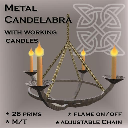 Metal Candelabra