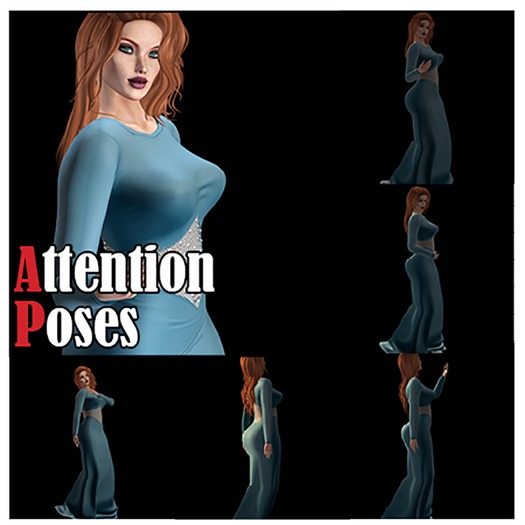 Attention Poses Harper Pose Pack  (ADD ME)