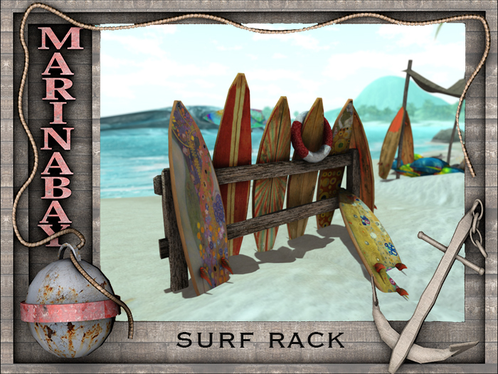 vintage surf rack