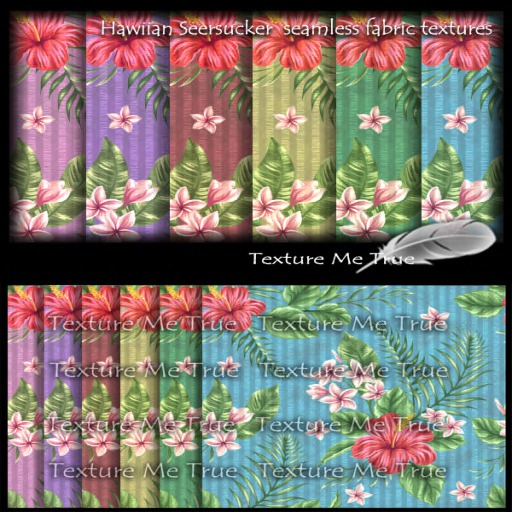TMT Hawaiian Seersucker seamless fabric textures