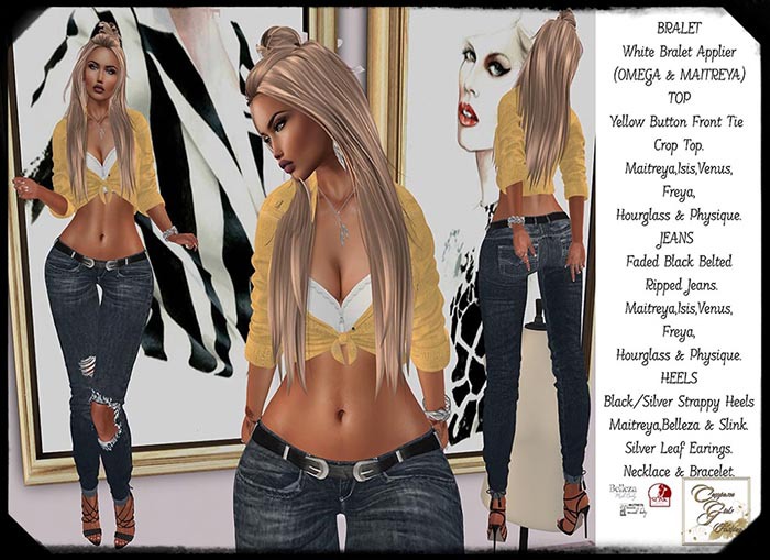 !CGF-*jasmine*  Ripped Jeans Outfit