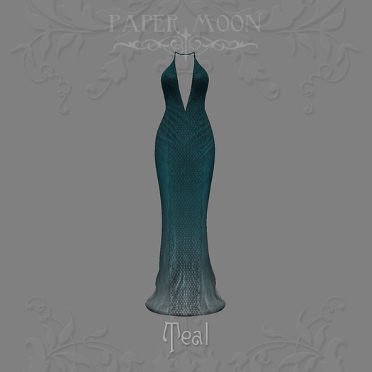 *pm* Midsummer Gown: Teal (ADD ME)