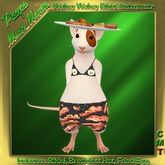 Peeps Muso Wakey Wakey Eggs and Bakey Breakfast Bikini Swimwear Muso Mouse