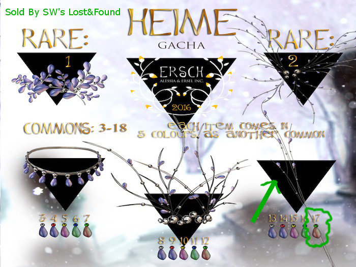 ERSCH - Heime Gacha 13  Wand