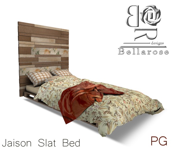[BR] Jaison Slat Bed PG
