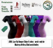 .:GBH:. Lace Up Romper shine 6 colors