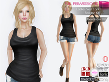 Dae, Obj, FBX, Texture Files Ladies Vest Tank - Slink, Bellaza, Ocacin, Ebody, Tonic, Tmp +