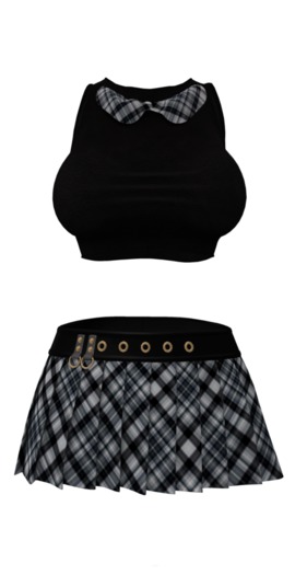 { An@rchy Ink } Skool Girl Outfit - Check - wear