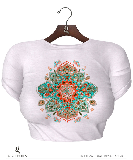 Giz Seorn - Cropped T-shirt [Printed 1]
