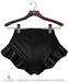 Frilly hotpants black