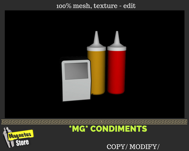 *MG* Condiments-