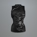 Snapshot silver asian dragon mesh cheongsam minidress 001 512 square