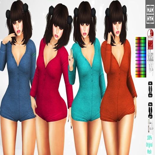 {MAM}Toleen Bodysuit with Hud-ALL (Colors)