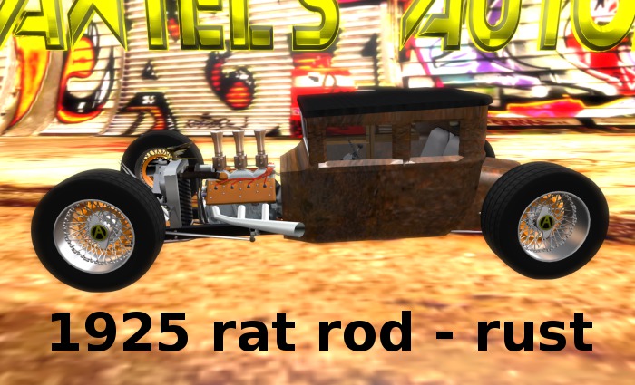 1925 rat rod/rusty(boxed)