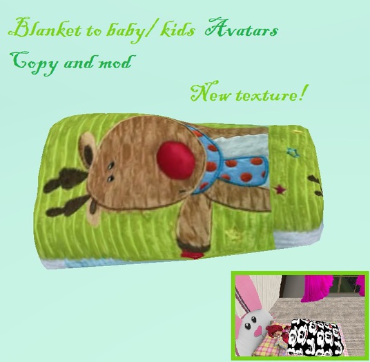 .:B&K:. Kids - Blanket Rudolph
