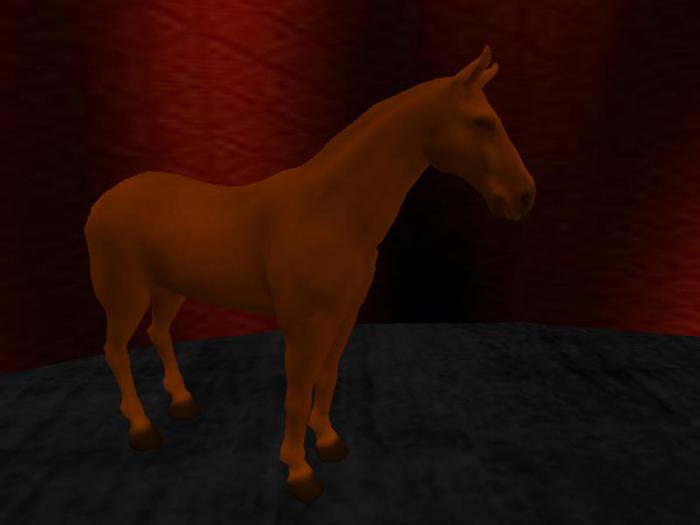 red horse tipjar