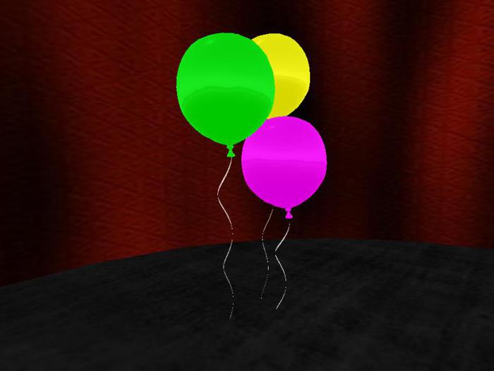 festive balloons