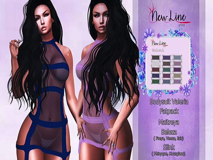 .:: New Line Store::Valeria Bodysuit - Fatpack