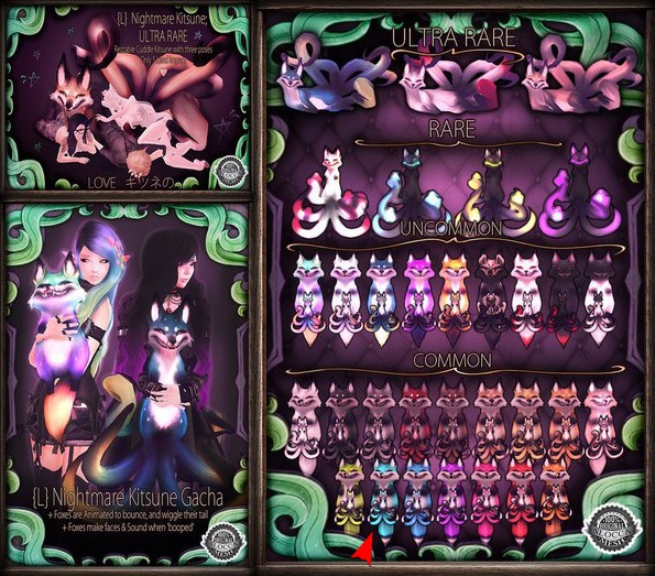 {L} Nightmare Fox; Aqua