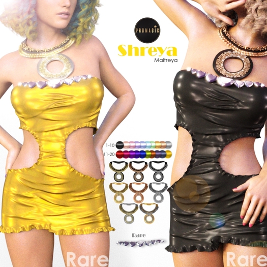 *PROMAGIC* Shreya -Dress-1-RARE